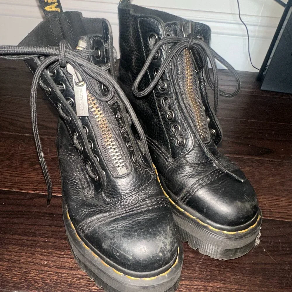 Dr. Martens X Free People Boots Sinclair Platform